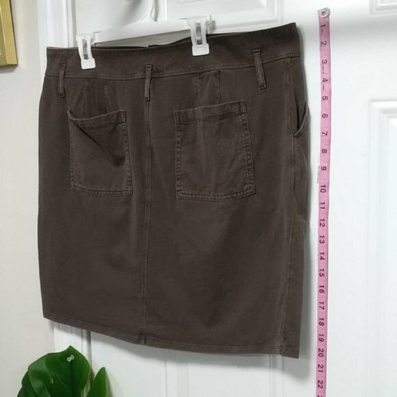 GAP Jersey Cotton Athleisure Tennis Stretch Low Rise Y2K Mini Skirt Women's L - Picture 13 of 13